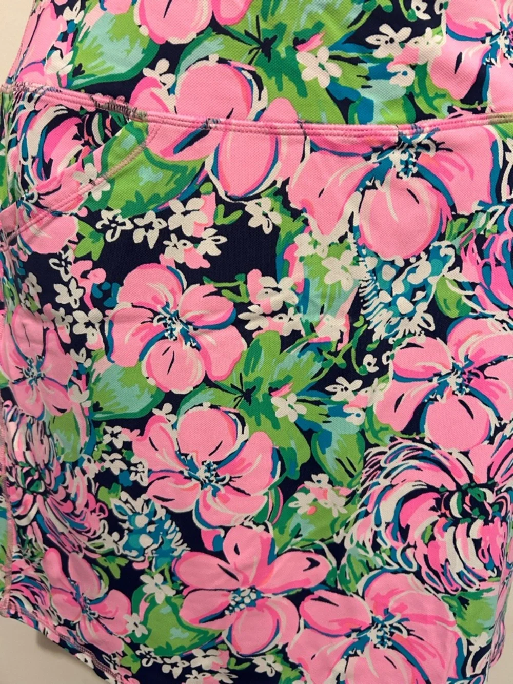 NEW - Lilly Pulitzer - Maryana Skort - High Tide Tall Order -Floral- Size: Large - Picture 3 of 12